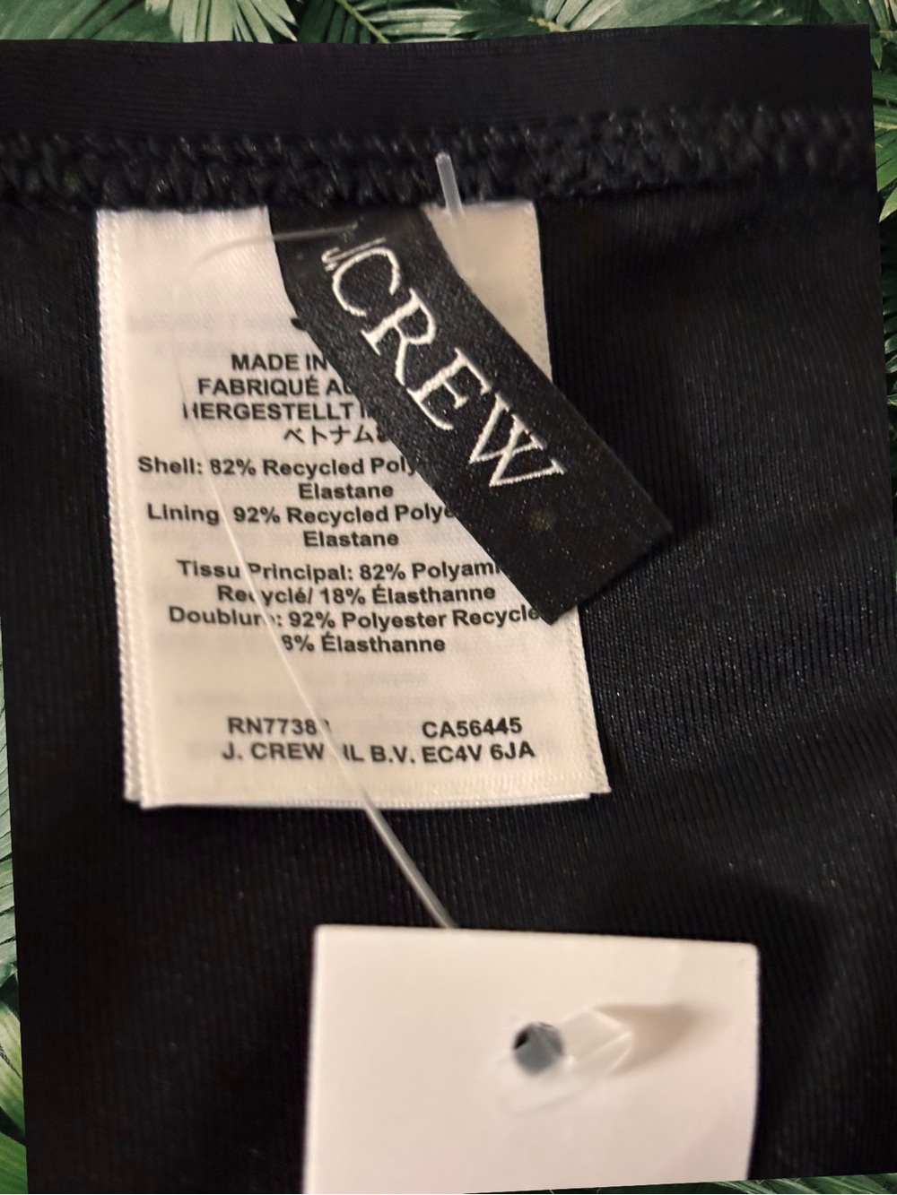 Plus JCrew Size Black Scoop Neck Bikini Set - Picture 5 of 9